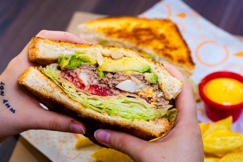 Grilled veggie primo sandwich