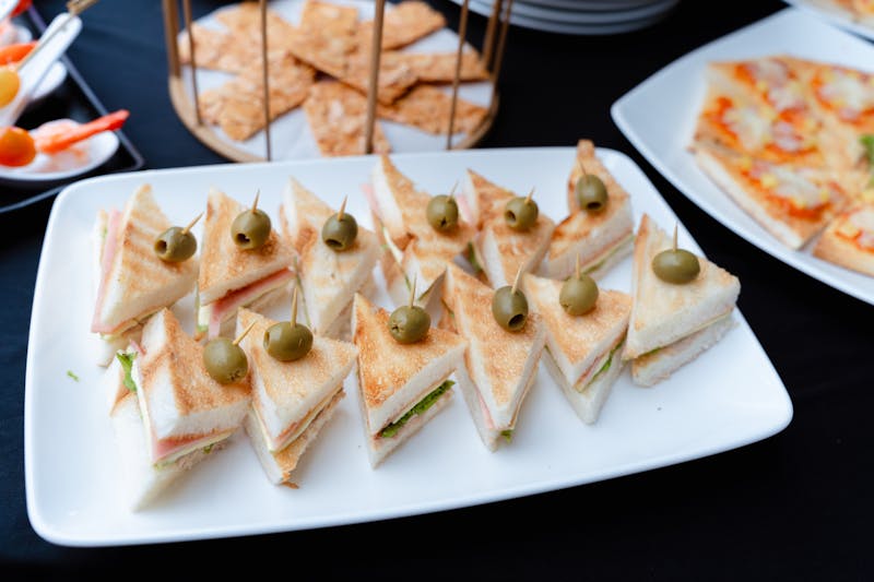 Primo hoagies catering setup for community events